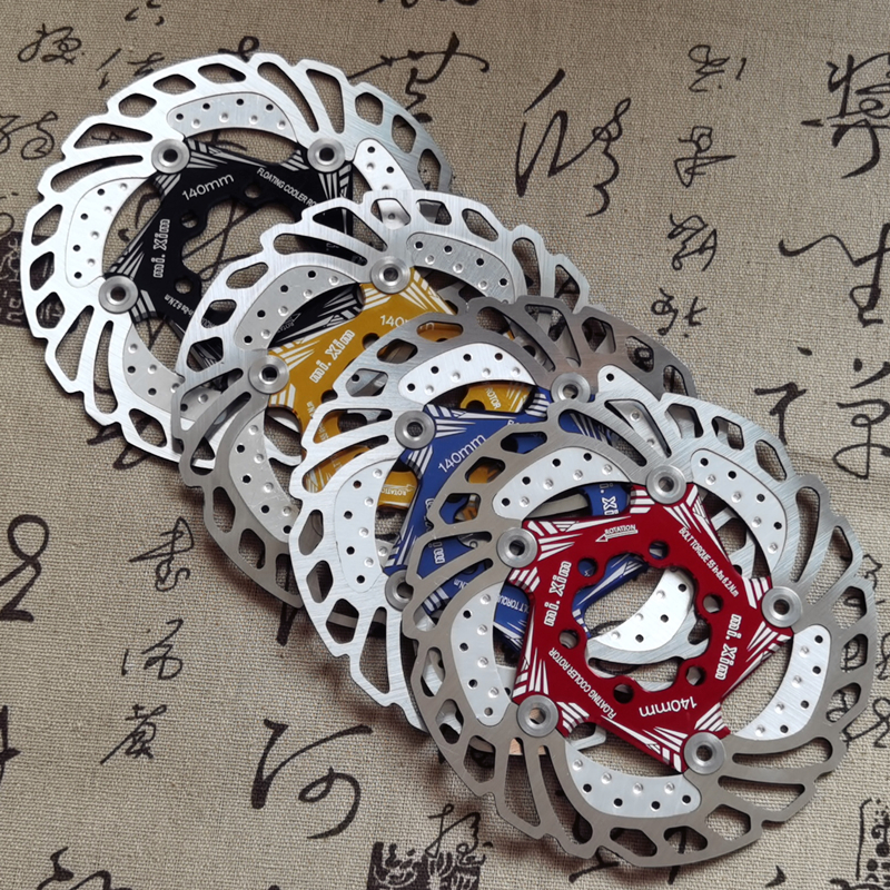 Mountain Biking Vs Road Biking - New Bicycle Brake Cooling Disc Floating