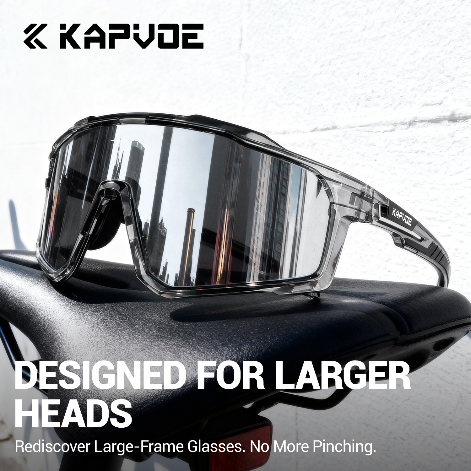 KAPVOE Large size Cycling Sung - огляд і ціна Mountain Biking Sunglasses