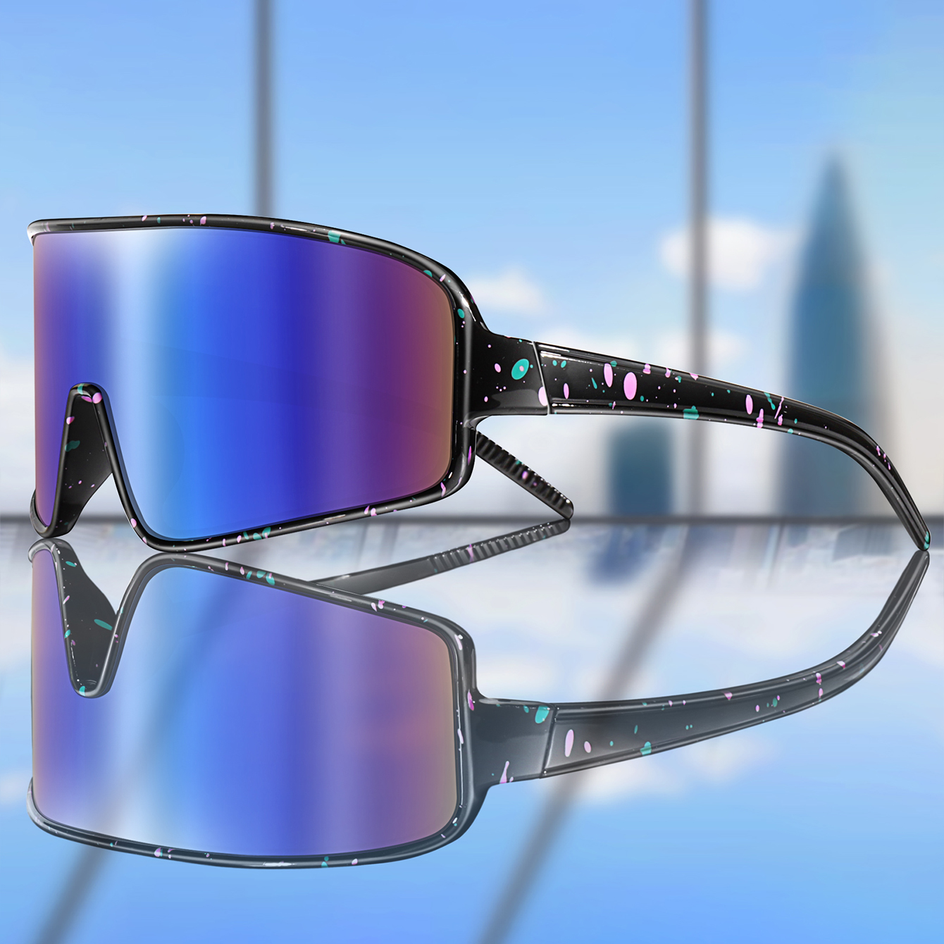 Outdoor Casual Sunglasses Larg - огляд і ціна Mountain Biking Sunglasses