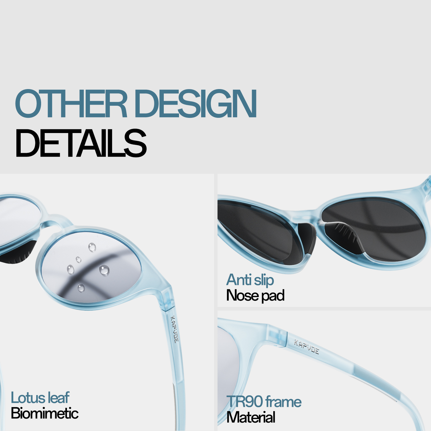 KAPVOE UV400 Photochromic Ultr - огляд і ціна Mountain Biking Sunglasses