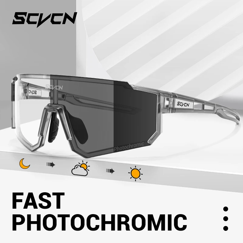 SCVCN New Outdoor Photochromic - огляд і ціна Mountain Biking Sunglasses