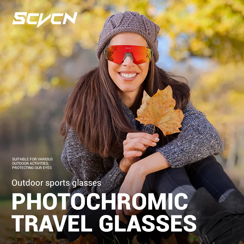 SCVCN New Outdoor Photochromic - огляд і ціна Mountain Biking Sunglasses