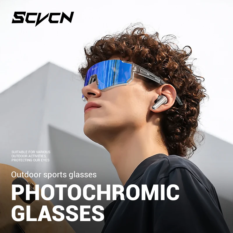 SCVCN New Outdoor Photochromic - огляд і ціна Mountain Biking Sunglasses