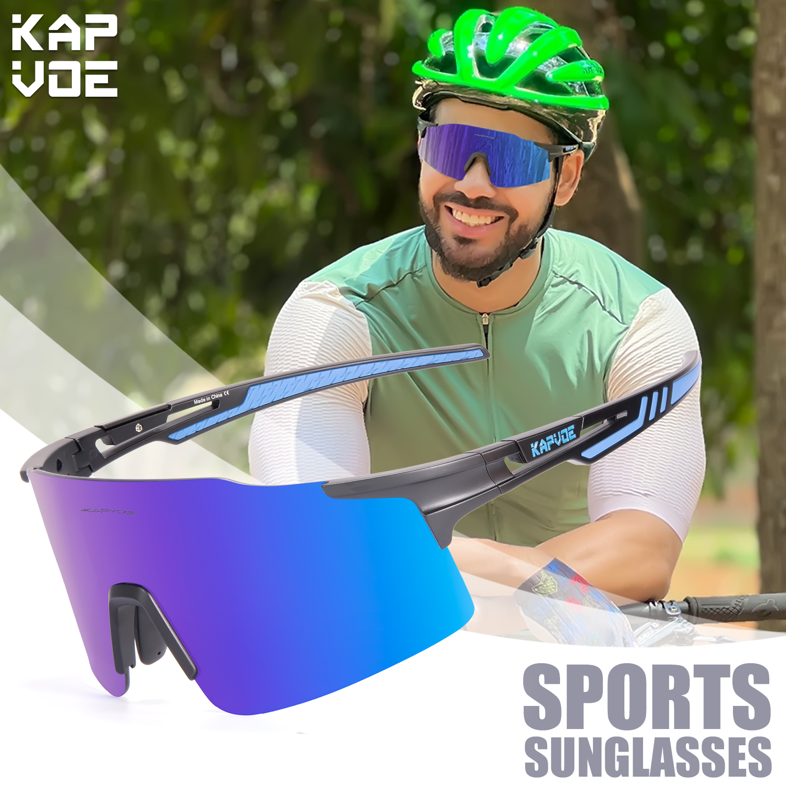 Kapvoe New Cycling Glasses Out - огляд і ціна Mountain Biking Sunglasses