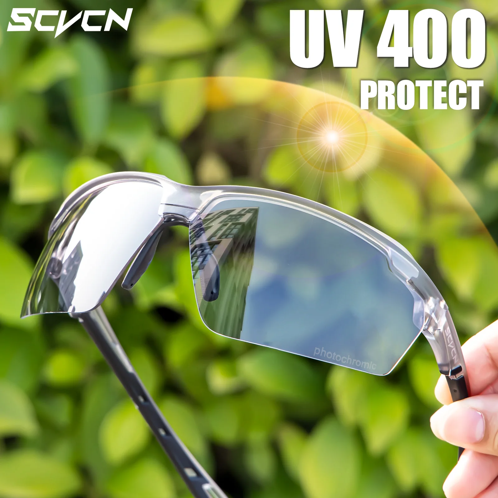 SCVCN Photochromic Cycling Sun - огляд і ціна Mountain Biking Sunglasses